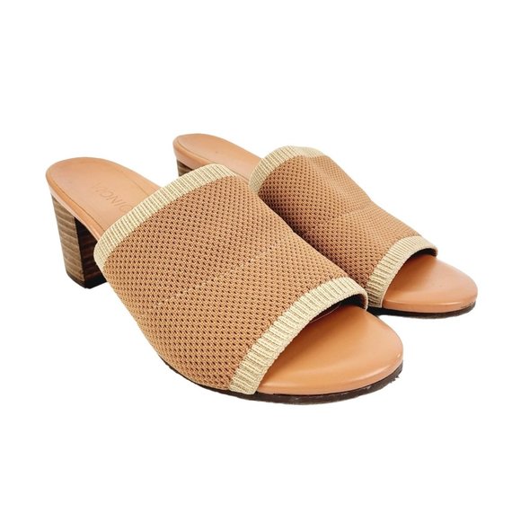 Vionic Shoes Vionic Fleur Knit Heeled Sandals Size 65 Poshmark